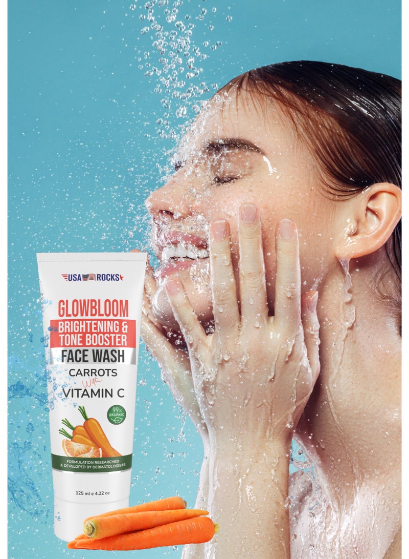 USA ROCKS Facewash - Carrots with Vitamin C - Image 2